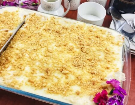 Lemon Custard Fridge Tart