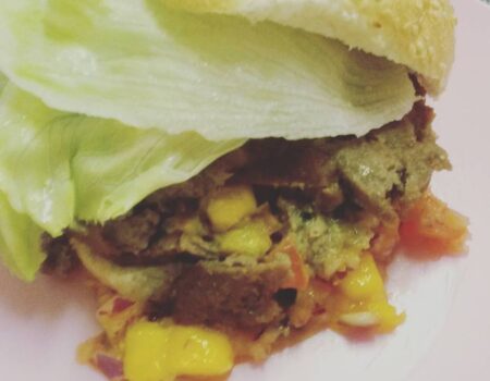 Mango-burger