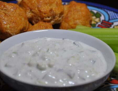 Mini Buffalo Chicken Balls